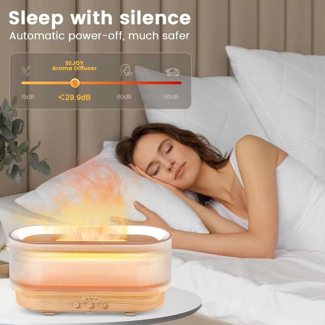 Humidifier Aroma Diffuser Humidifier Ultrasonic Essential Oil Aromatherapy